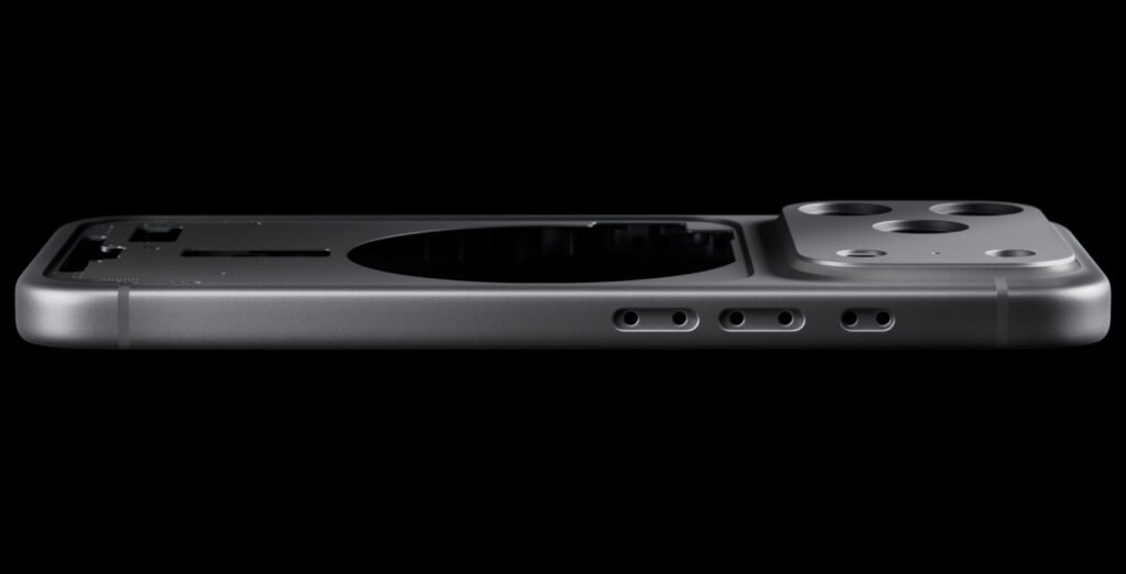 iPhone 17 Pro frame